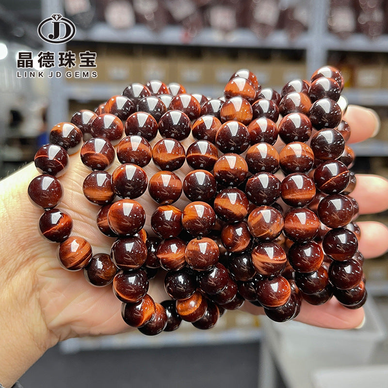 7A Natural Red Tiger's Eye Bracelet