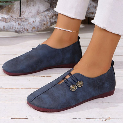 Casual flat comfortable women's shoes