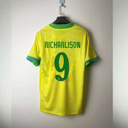 24 Brazil Home Away 10 Neymar 7 Vin¨ªcius Fan Jersey