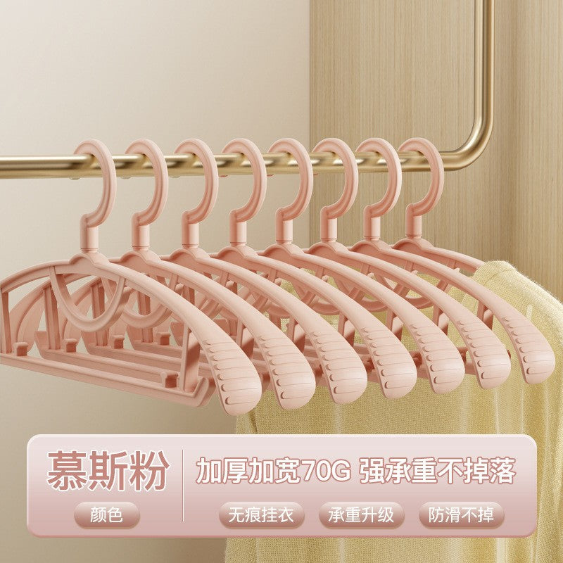 Wide Shoulder Non-Slip Plastic Hanger