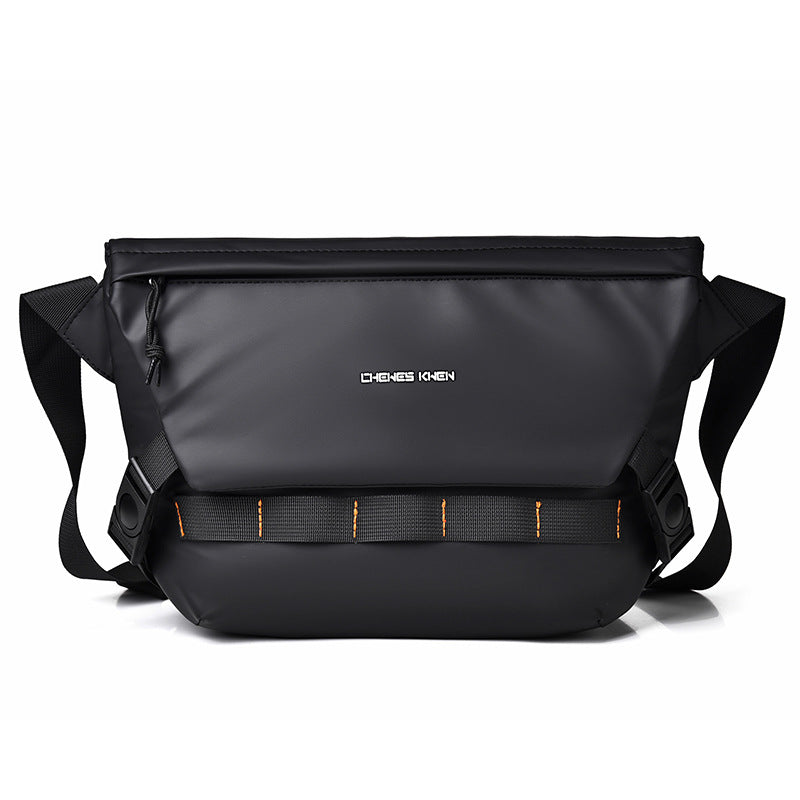 Multi-compartment fashion sports shoulder bag