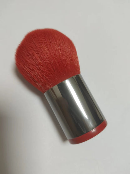 Juego de brochas de maquillaje de pelo de fibra. 