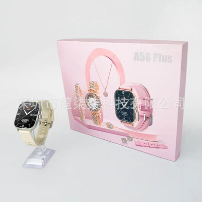 A58 Plus Niche Full Diamond Bluetooth Watch A59