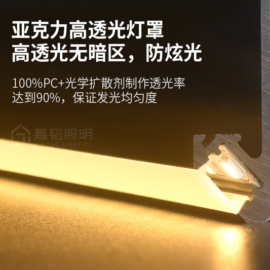 Card 18mm front laminate light 45 degrees oblique light