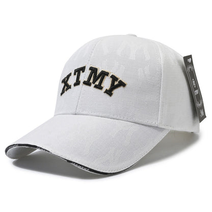 All-Over Letter Spring/Fall Sun Protection Baseball Cap