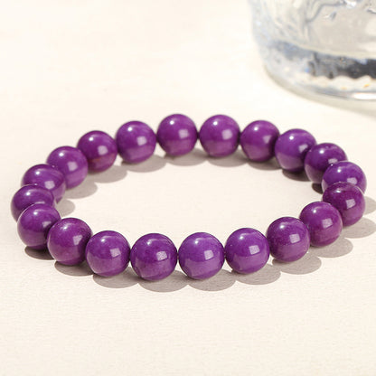 5A Natural American Purple Mica Bracelet