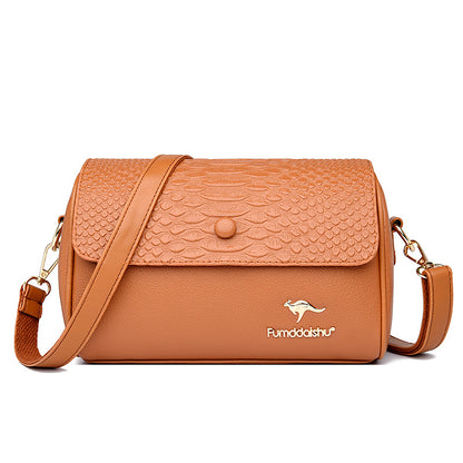 Crocodile pattern fashion versatile bag