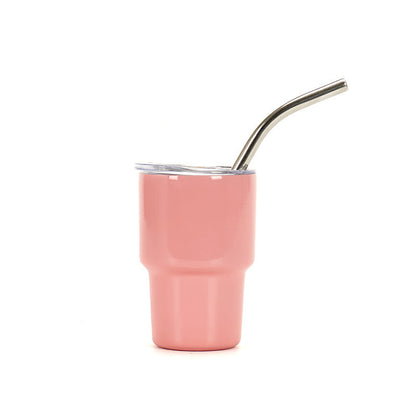 2oz stainless steel double-layer car cup