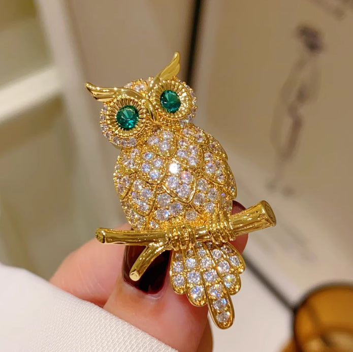 Owl Aesthetic Brooch