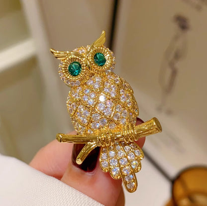 Owl Aesthetic Brooch