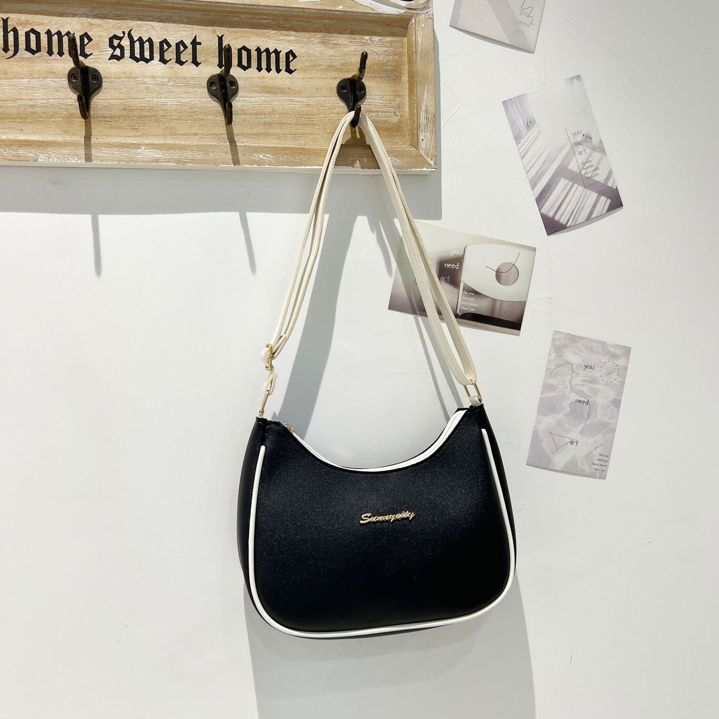 Colored Underarm Bag Shoulder Bag