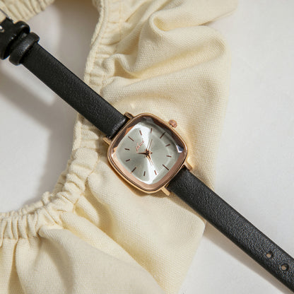 New Elegant Small Square Korean Style Women's Quartz Watch