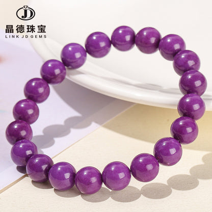 5A Natural American Purple Mica Bracelet