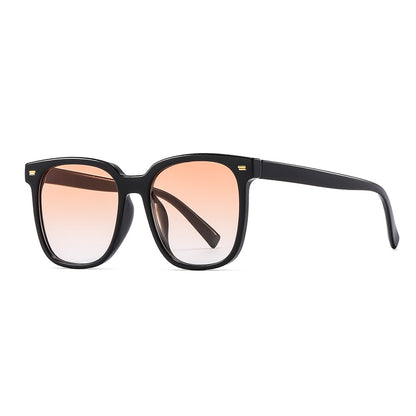 Black Frame Sunset Gradient Sunglasses