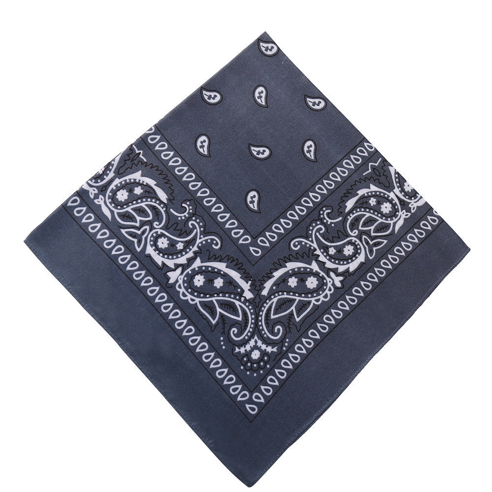 Flower square bandana magic headscarf