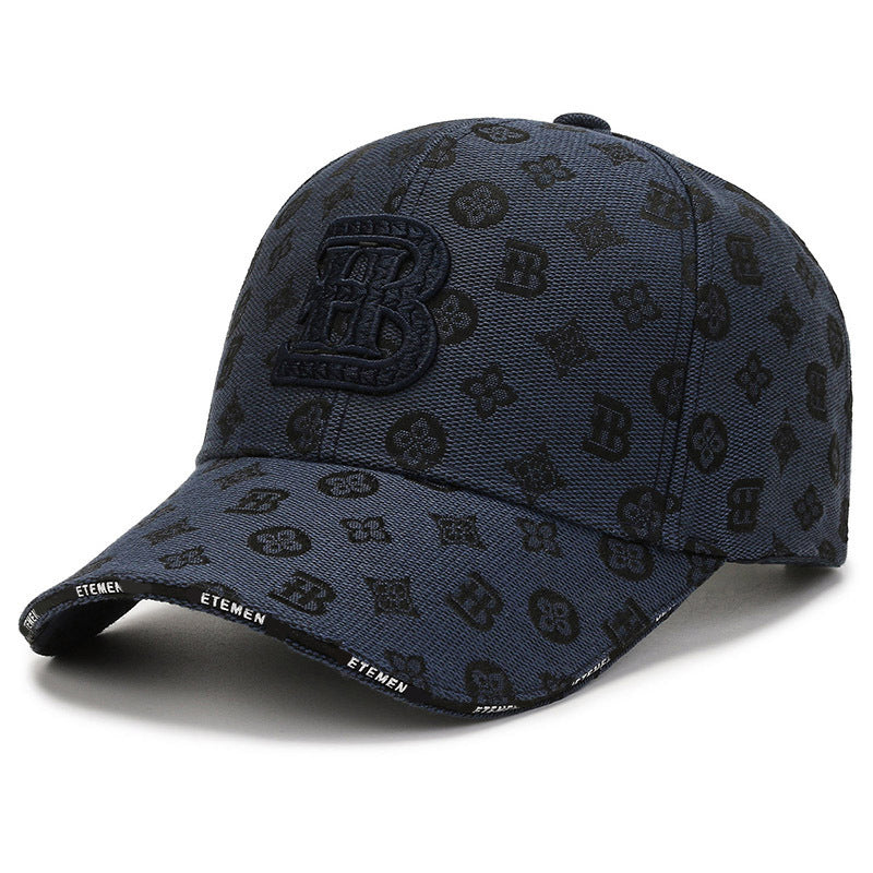 Extended Brim Korean Style Baseball Cap