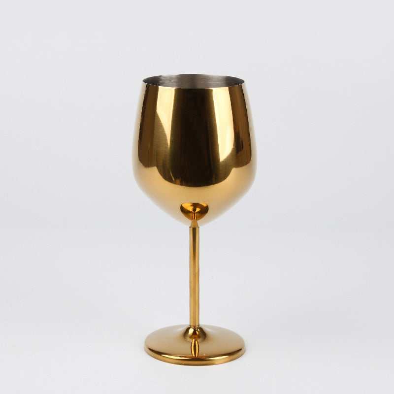 304 stainless steel tall champagne red wine glass