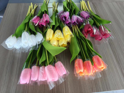 PU Tulip Artificial Flowers Wholesale