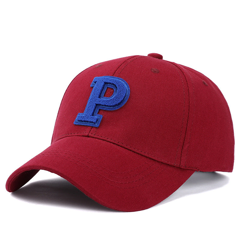 P Logo All-Season Sun Protection Baseball Cap