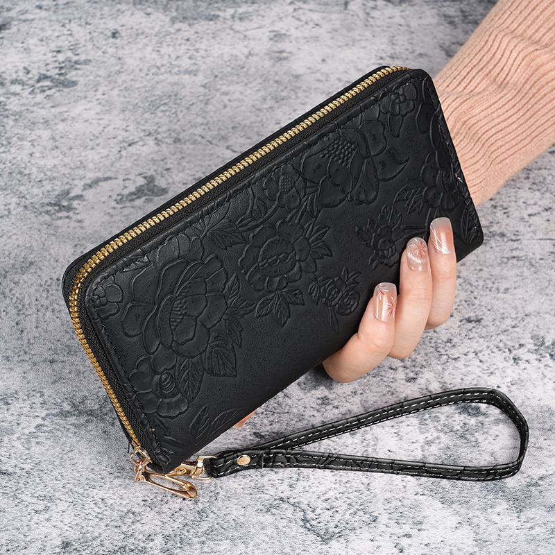 Wallet zipper multifunctional women's mobile phone bag