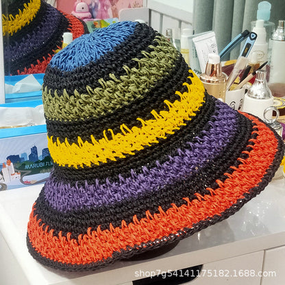 Handmade Foldable Crochet Sun Hat