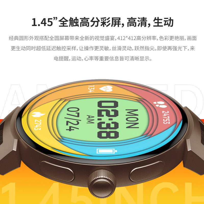 V2 NFC Health Monitoring Smart Watch