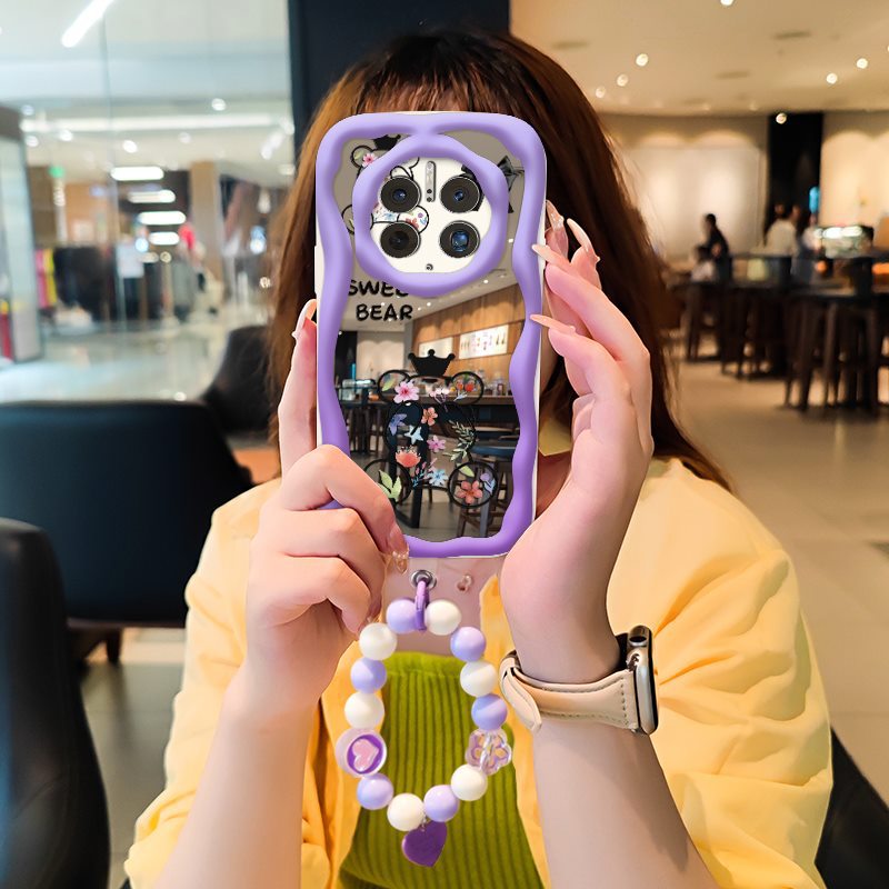 Mate50 Pro 3D Cute Mirror Soft Case