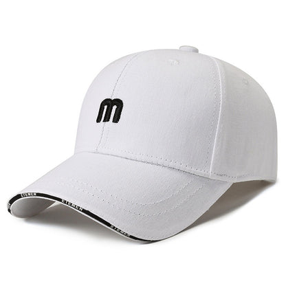 Gorra de pico de pato minimalista y versátil para todas las estaciones 