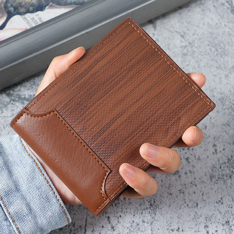 Men's short wallet fashion