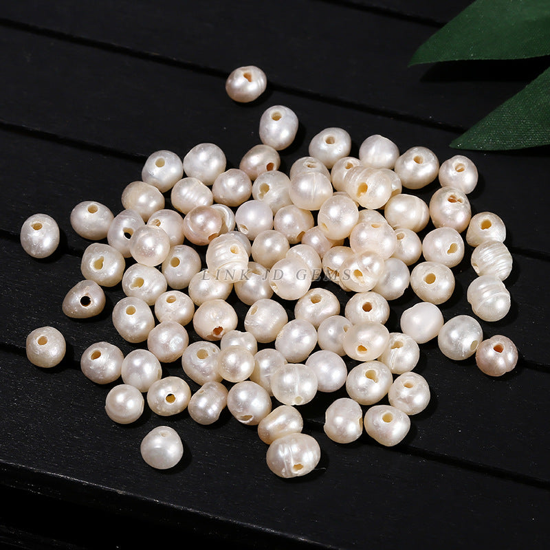 8-9Mm natural freshwater macroporous pearl loose beads