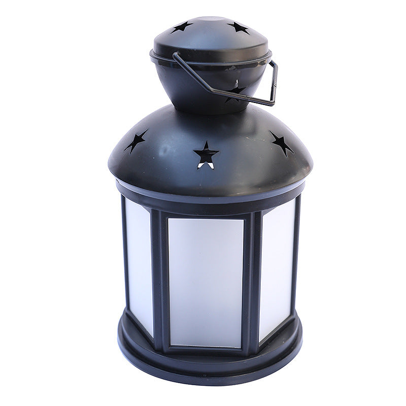 Retro Flame Outdoor Camping Lantern Marquee