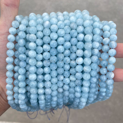 7A Natural Aquamarine Loose Beads