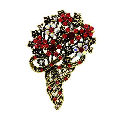 Vintage Diamond Brooch