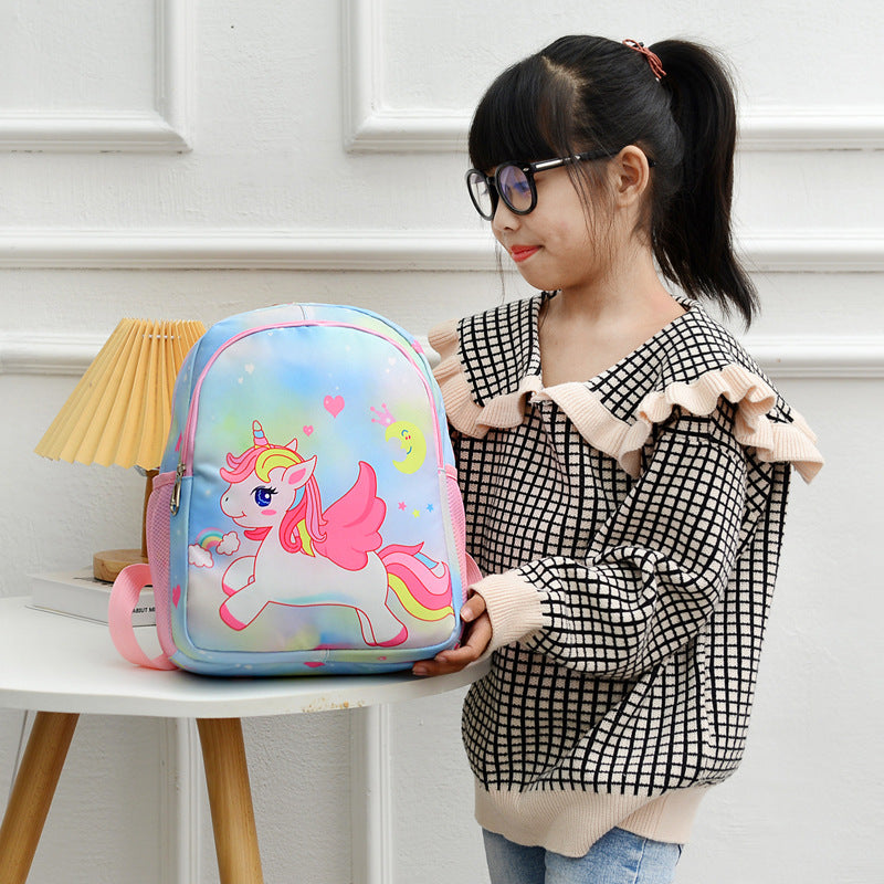 Cartoon children's backpack for boys and girls