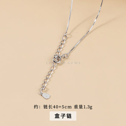 S925 Sterling Silver Necklace Box Chain