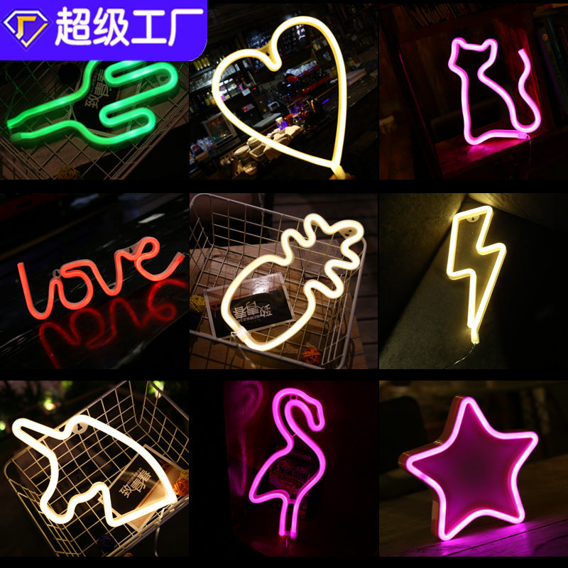 Neon LED bar atmosphere light room decoration light