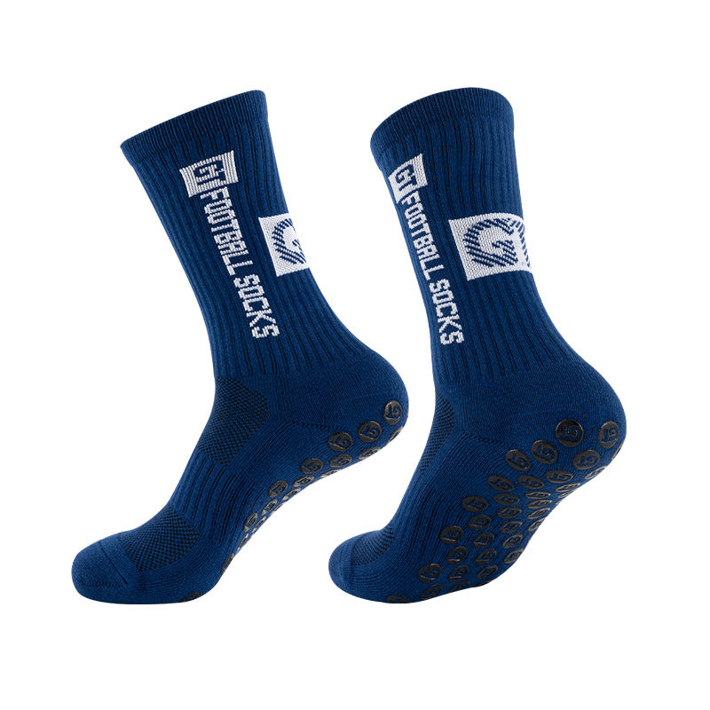 Anti-Slip Mid-Calf Football Socks Kids Adults