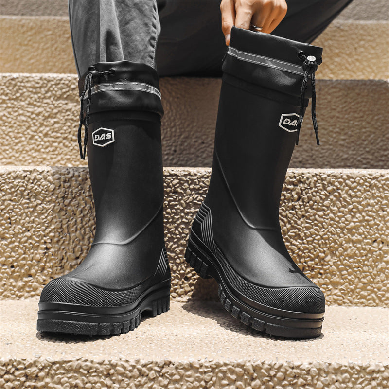 Rubber shoes outdoor fishing waterproof rain boots