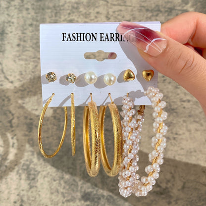 Acrylic Butterfly Snake Pearl Earrings for Women