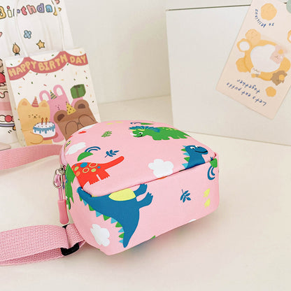 Cute Dinosaur Boys and Girls Crossbody Bag