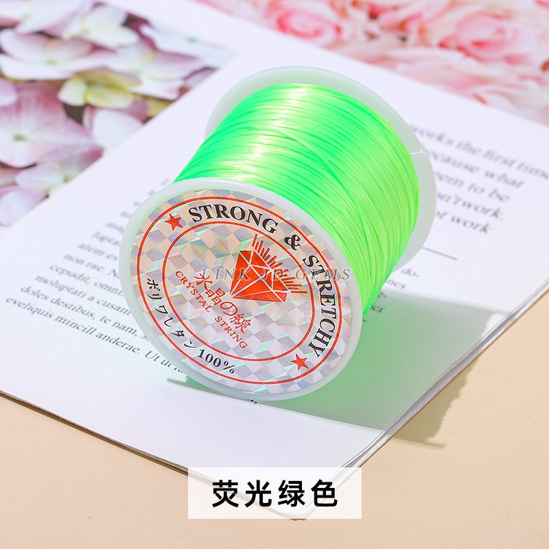 Crystal transparent elastic wire beaded wire wholesale