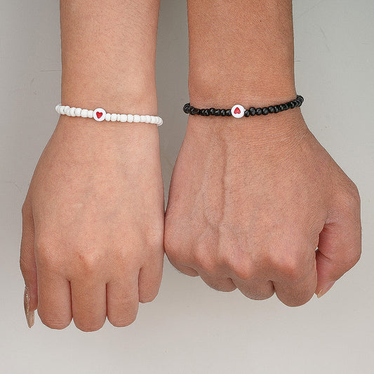 Love Mix Couple Bracelet Set of Two