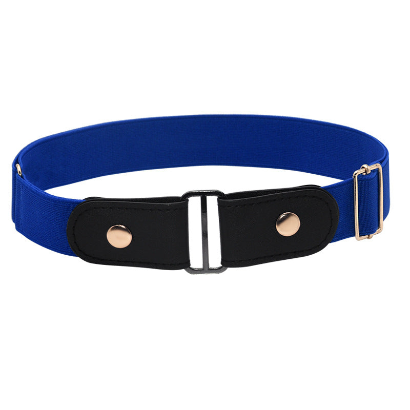 Belt men's and women's elastic belt