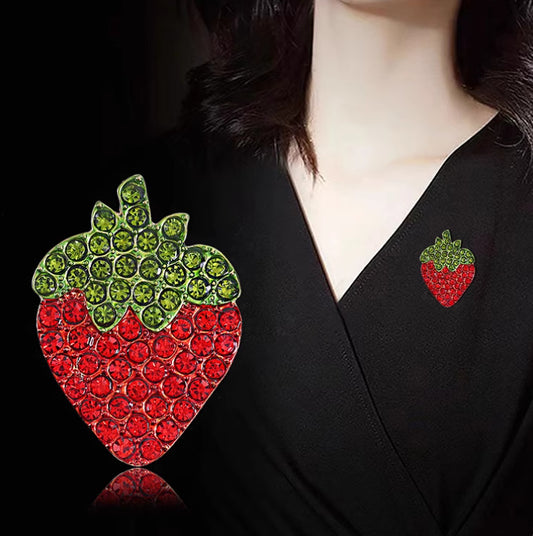 Strawberry Brooch