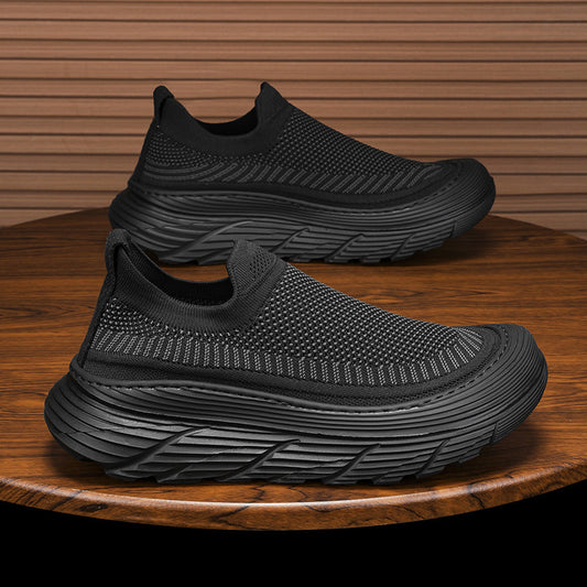 reathable Slip-On Flyknit Shoes