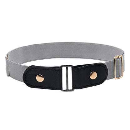 Belt men's and women's elastic belt