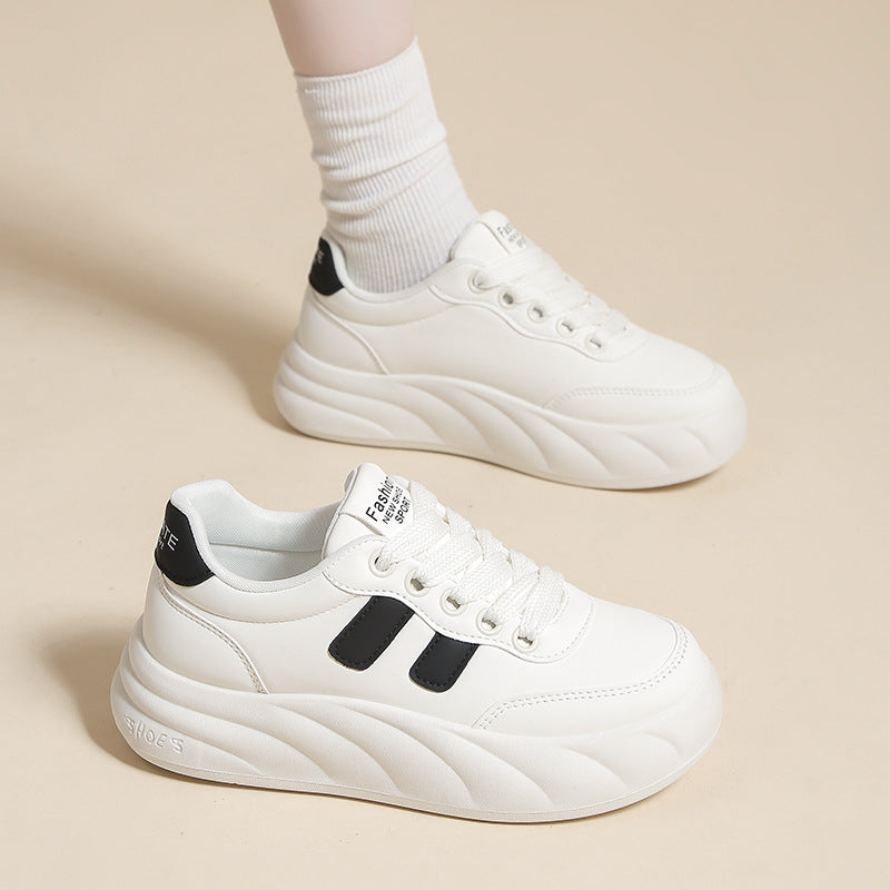 women's all-match white shoes