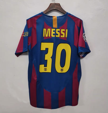 Barcelona Classic 10 Messi Rivaldo Puyol Figo Neymar Long Short Sleeve