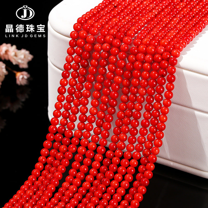 3/4Mm red SH loose beads work in progress