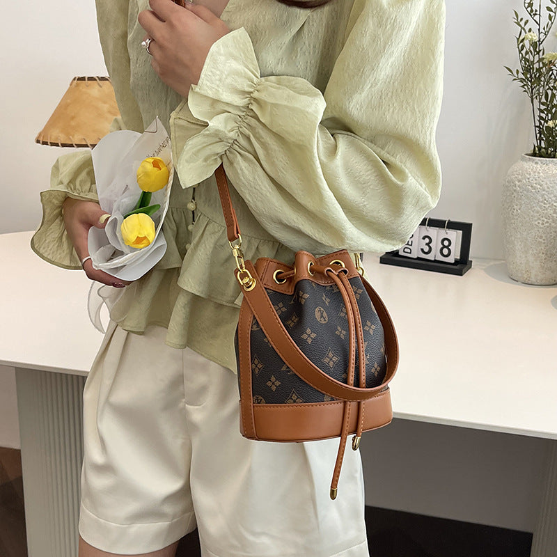 Fashion bucket bag versatile shoulder women's bag